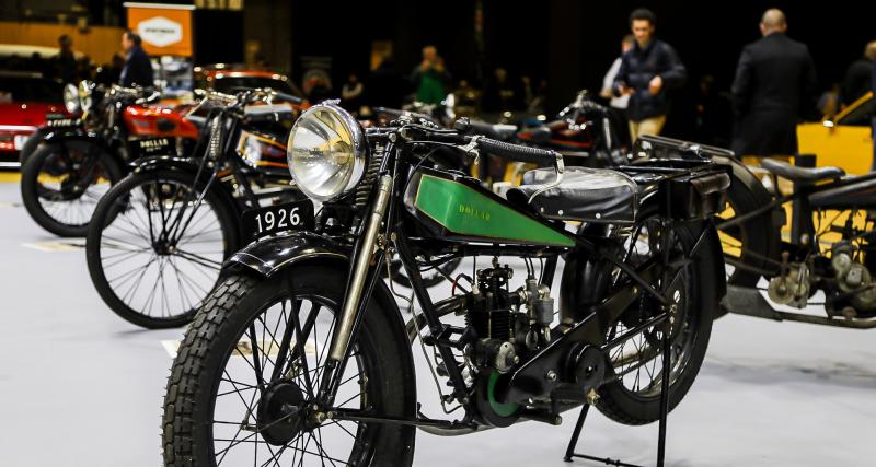 L’histoire du constructeur français Dollar Motorcycle retracée au Rétromobile 2023, nos photos de l’expo - Des modèles de motos extrêmement rares