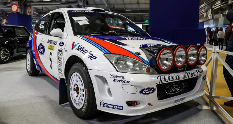 Cette ancienne Ford Focus WRC de Colin McRae était à vendre à Rétromobile 2023