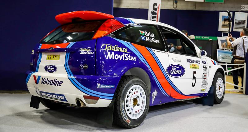 Cette ancienne Ford Focus WRC de Colin McRae était à vendre à Rétromobile 2023 - Rachetée par des collectionneurs
