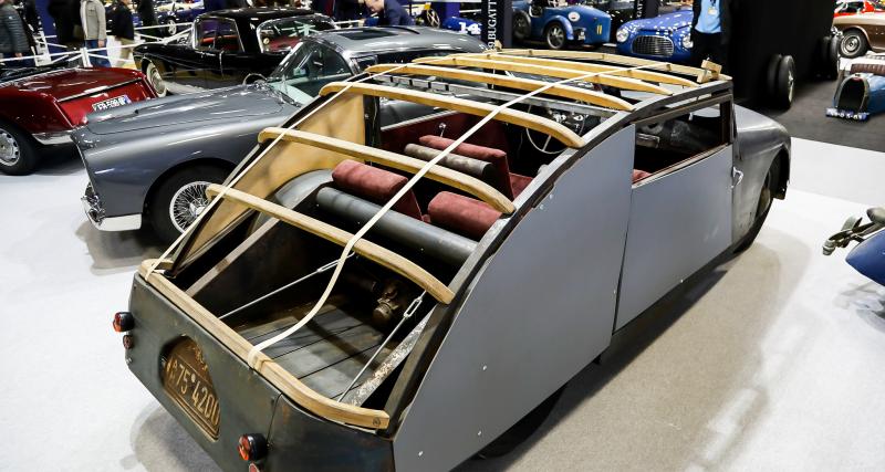 La Röhr Tatzelwurm de 1933 était à vendre à Rétromobile 2023, nos photos du prototype conçu en tôle et en bois - 3 questions sur ce prototype des années 30