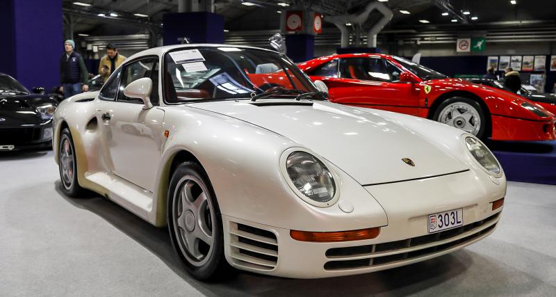 Configurée avec goût, cette Porsche 959 Komfort a été vendue à Rétromobile 2023