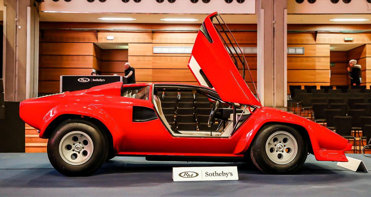 Cette Lamborghini Countach pour enfants se vend plusieurs dizaines de milliers d'euros