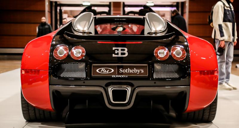 Cette Bugatti Veyron Grand Sport ne trouve pas preneur lors de la vente parisienne de RM Sotheby’s - Bugatti Veyron Grand Sport