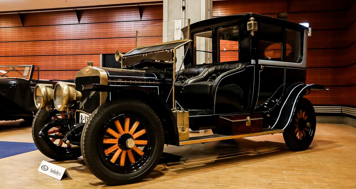 Largement restaurée, cette Hispano-Suiza Coupé de Ville 15/20 HP s'est vendue à Paris