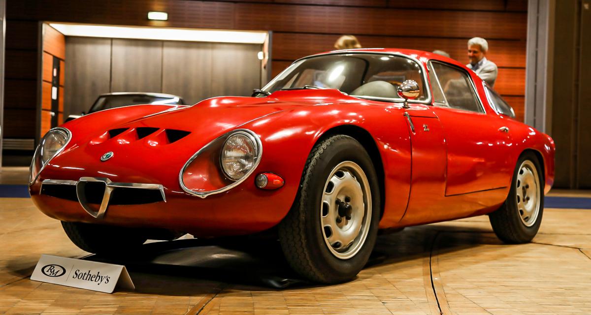 Cette Alfa Romeo Giulia TZ n'a jamais été restaurée, son prix de vente dépasse le million d'euros