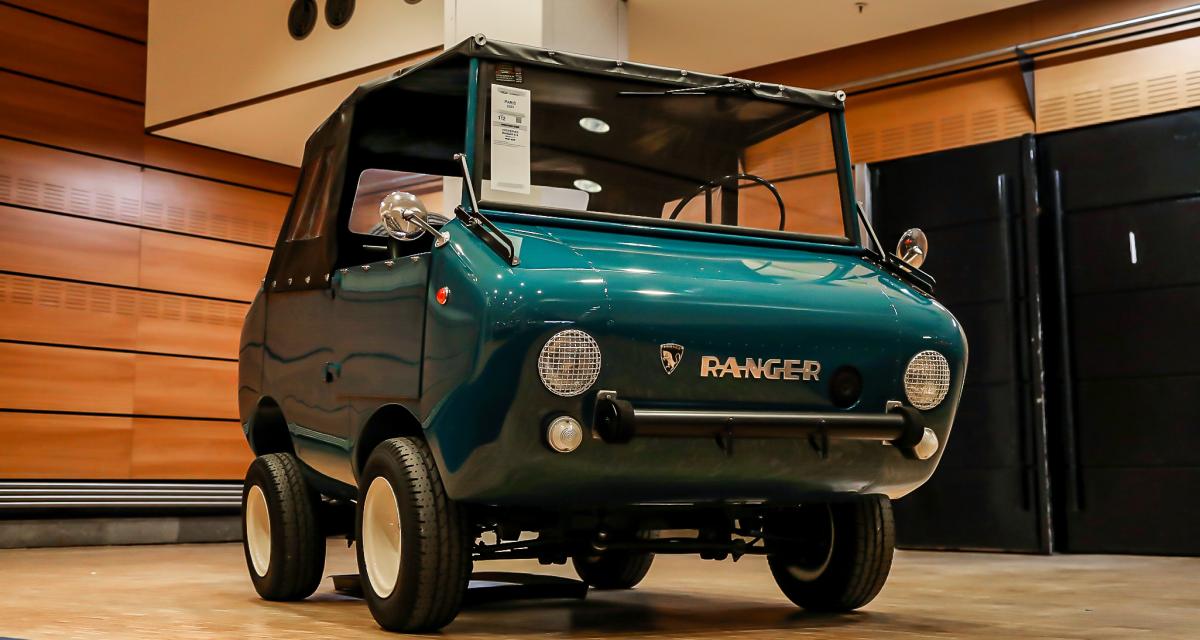Petit 4x4 très rare, ce Ferves Ranger a été vendu aux enchères par RM Sotheby's à Paris