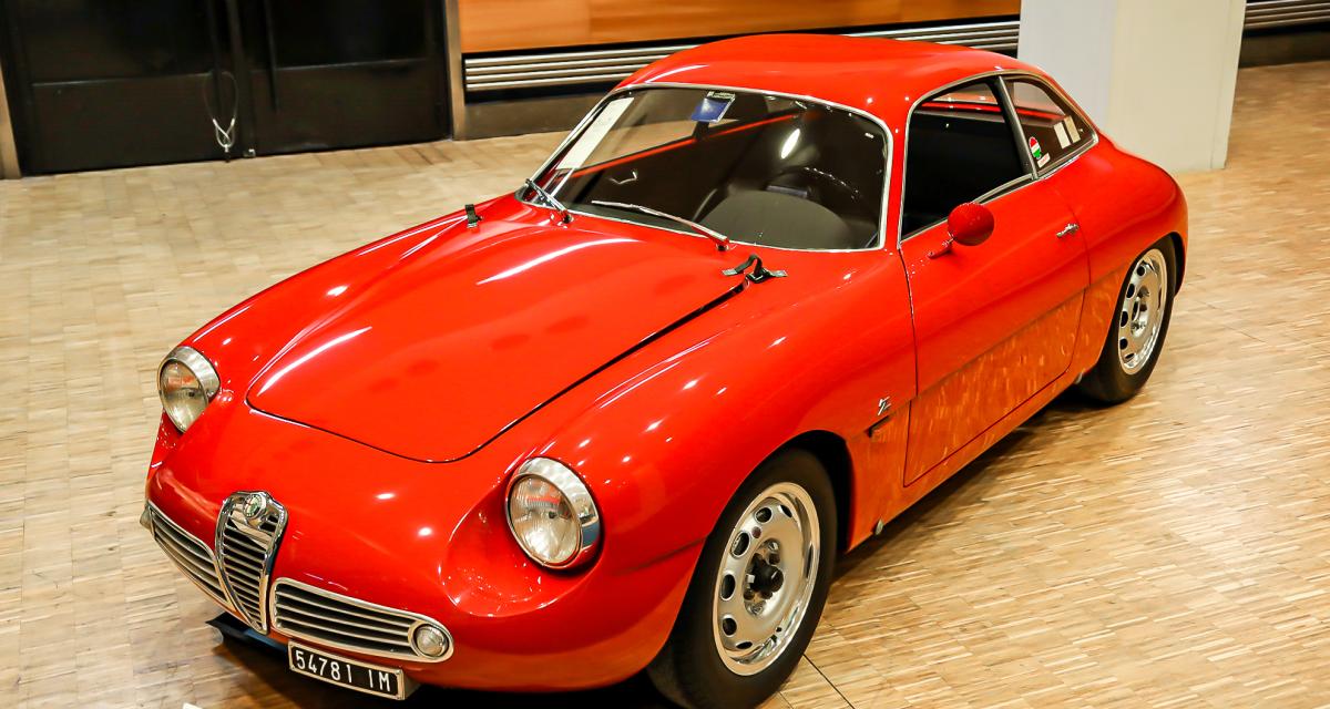 Cette Alfa Romeo Giulietta SZ est à vendre chez RM Sotheby's, voici son prix