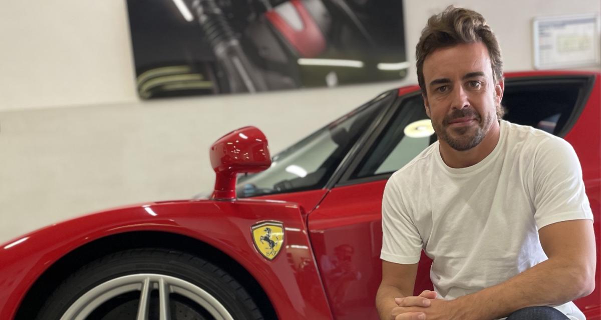 La Ferrari Enzo de Fernando Alonso est vendue, son prix est fou