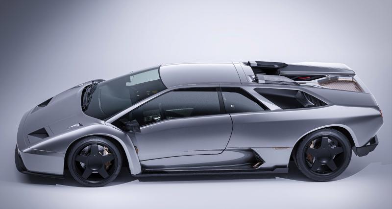 Eccentrica (2023) : ce restomod modernise la Lamborghini Diablo, son prix atteint des sommets - Le prix du restomod