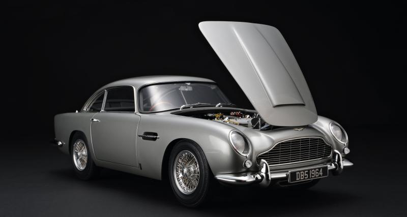 Très détaillée, cette version miniature de l’Aston Martin DB5 va ravir les fans de James Bond - L'Aston Martin DB5 par Amalgam Collection