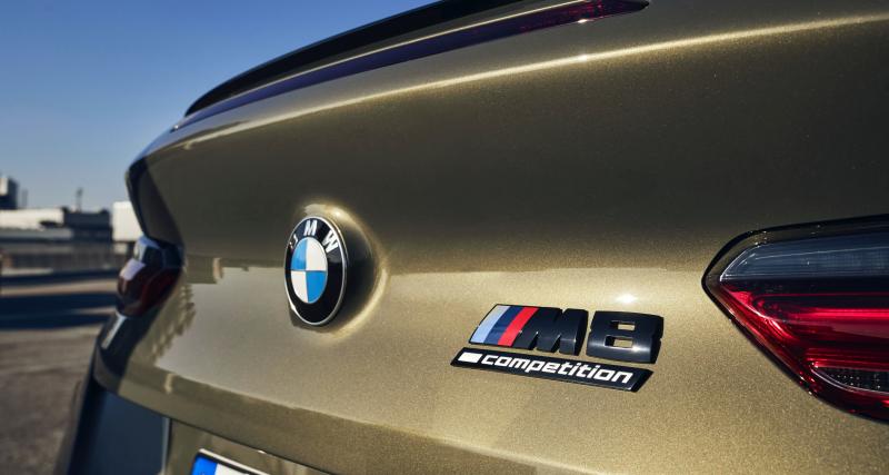 BMW M8 Competition (2022) : timide relooking pour le vaisseau amiral à moteur V8 - BMW M8 (2022)