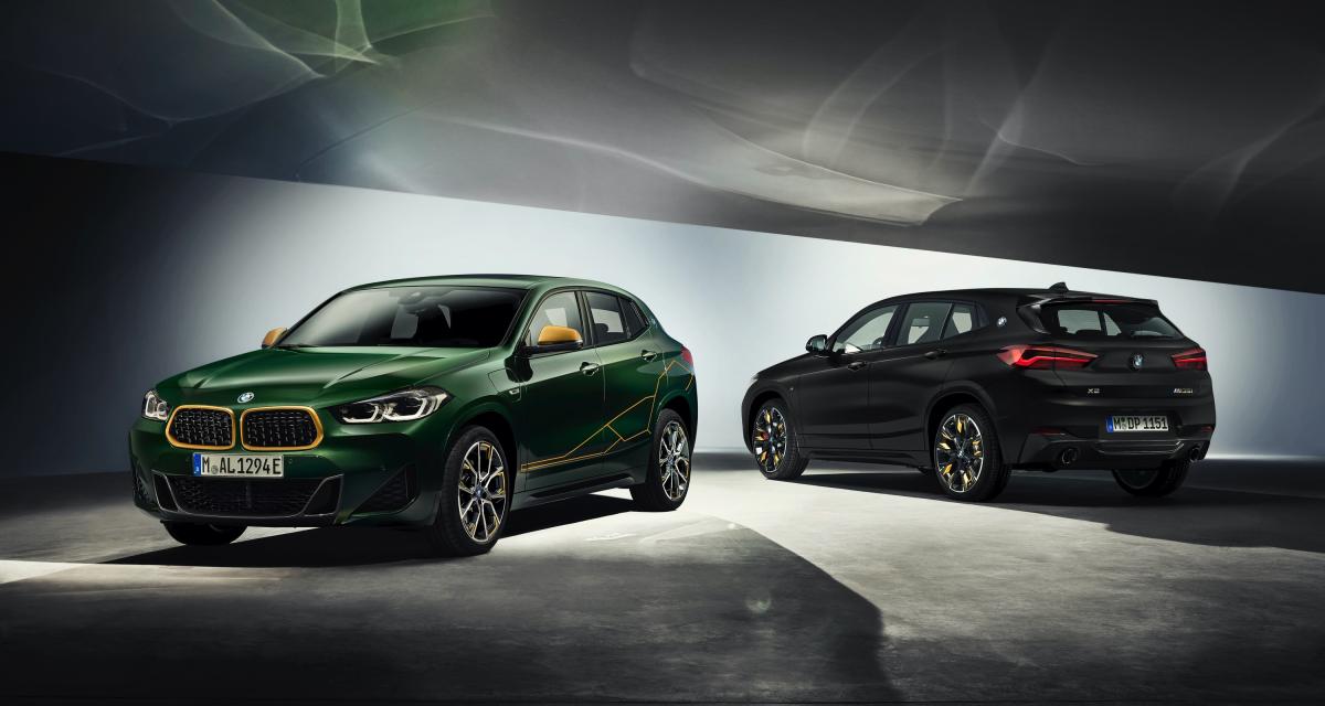 BMW X2 GoldPlay Edition (2022) : une nouvelle série spéciale verte et dorée pour le SUV coupé