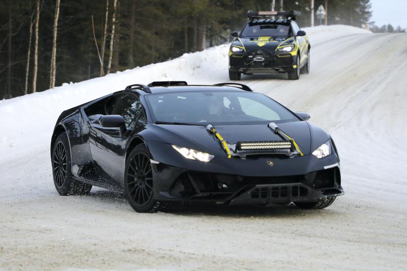 Lamborghini Huracan Sterrato | Les spyshots de la future Lamborghini tout-terrain