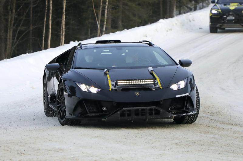 Lamborghini Huracan Sterrato | Les spyshots de la future Lamborghini tout-terrain