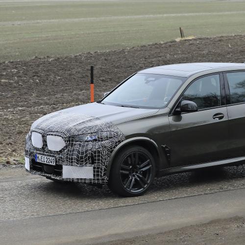 BMW X5 M (2023) | Les premiers spyshots du SUV sportif restylé