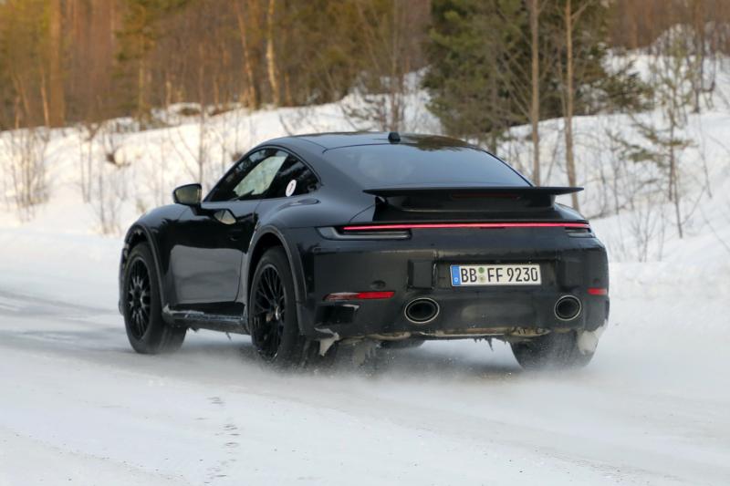  - Porsche 911 | Les spyshots de la version tout-terrain Safari
