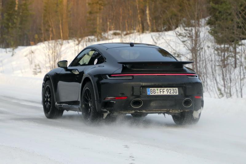  - Porsche 911 | Les spyshots de la version tout-terrain Safari