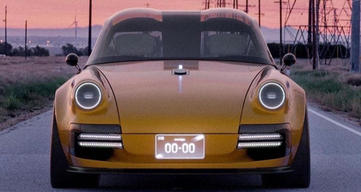 Cette Porsche 911 Targa futuriste est dotée d'un immense toit vitré