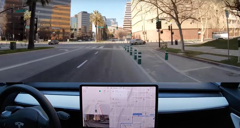  - La techno de conduite autonome de Tesla n’est pas encore au point : la preuve avec cette Model 3