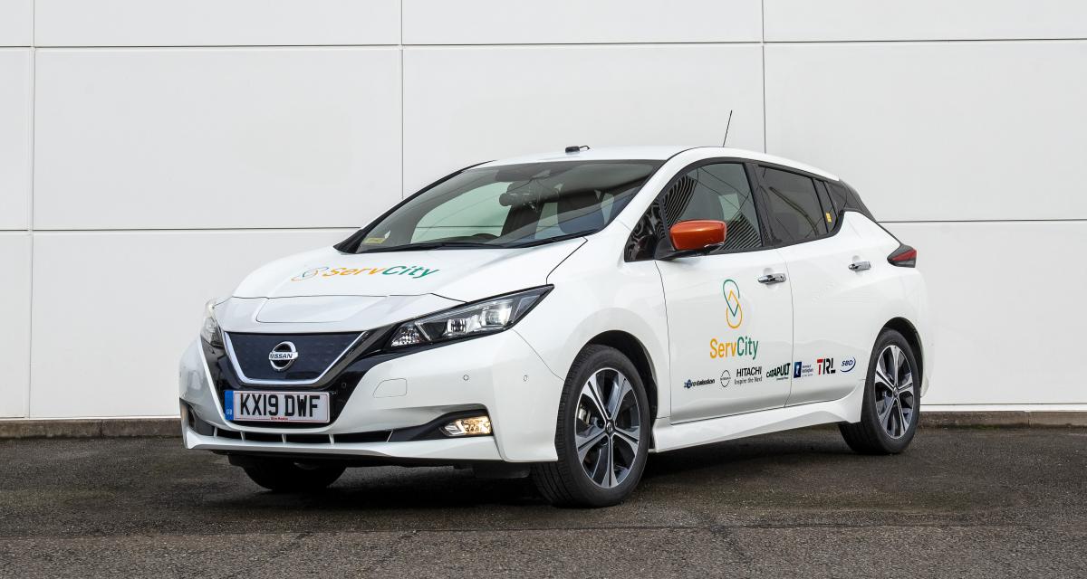 Une Nissan Leaf autonome mise en circulation dans les rues de Londres