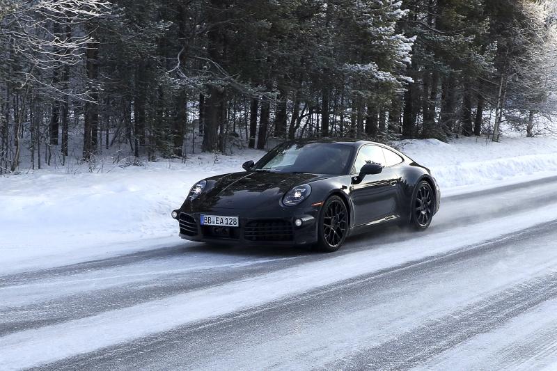  - Porsche 911 | Les spyshots du restylage de la version Carrera