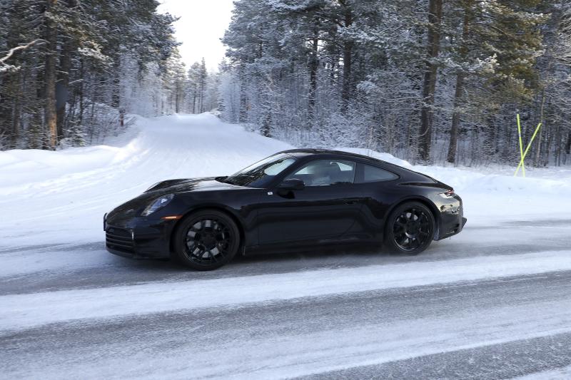  - Porsche 911 | Les spyshots du restylage de la version Carrera