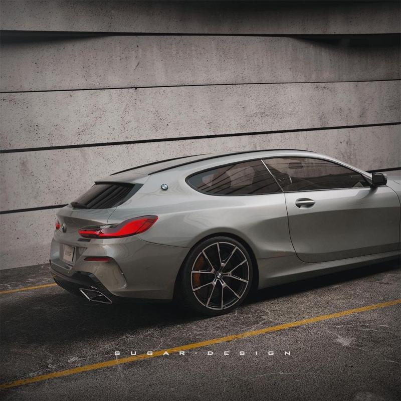 BMW Série 8 | Les images de la déclinaison Shooting Brake imaginée par un designer