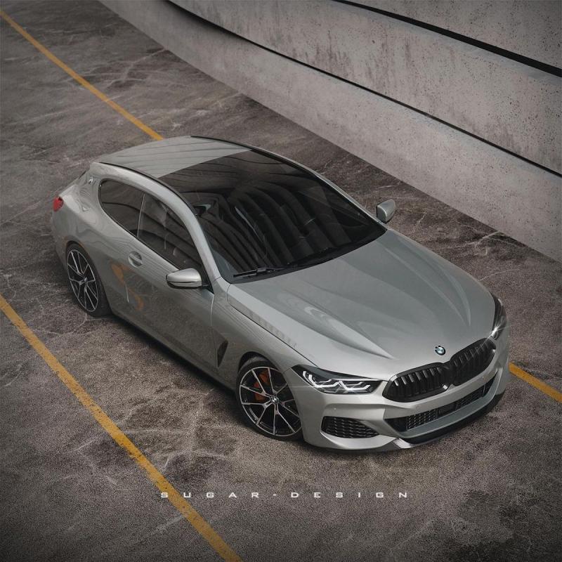 BMW Série 8 | Les images de la déclinaison Shooting Brake imaginée par un designer