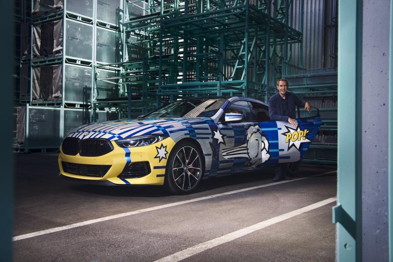 BMW Série 8 Gran Coupé | Les images de la nouvelle art car de Jeff Koons
