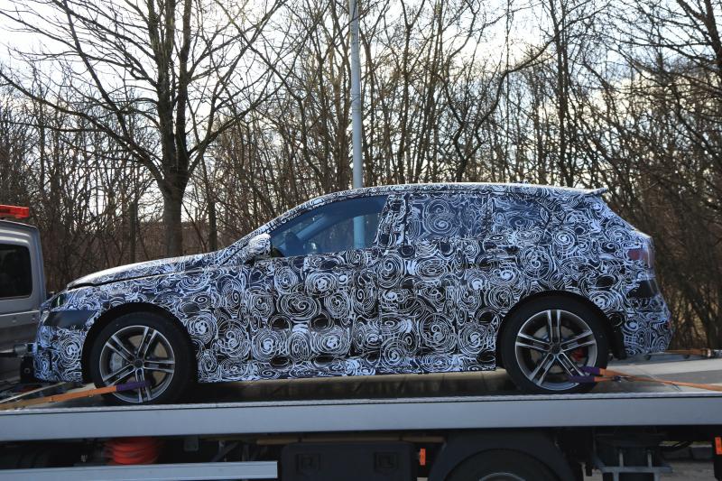 BMW Série 1 | Les images du prototype de la version restylée