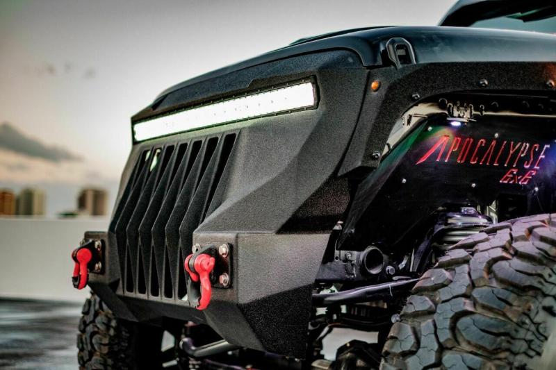  - Jeep Gladiator | Les photos du modèle 6x6 préparé par Apocalypse Hellfire