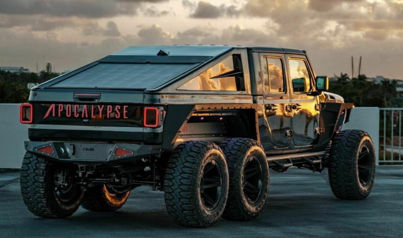  - Jeep Gladiator | Les photos du modèle 6x6 préparé par Apocalypse Hellfire