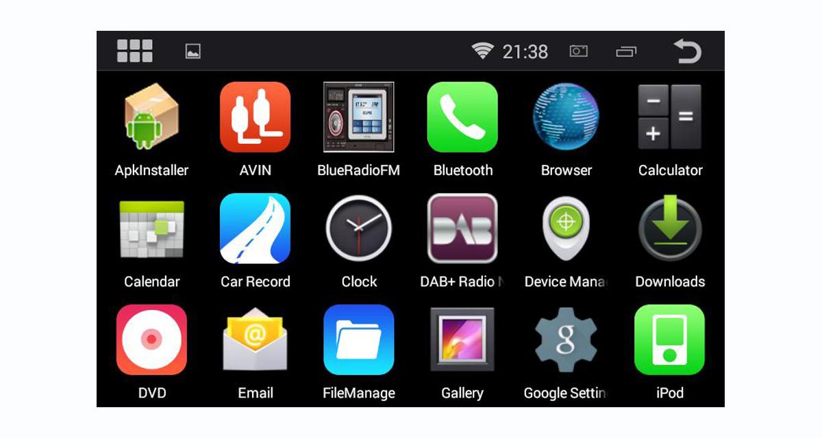 Autoradio Android VW Golf 7