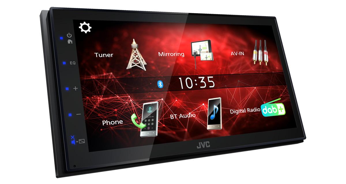 JVC dévoile un nouvel autoradio multimédia MirrorLink à prix attractif