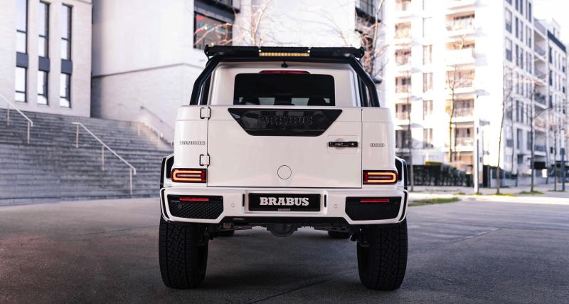 Brabus 800 Adventure XLP Superwhite (2022) : le monstrueux pick-up décliné dans une livrée blanche immaculée - Brabus 800 Adventure XLP Superwhite (2022)