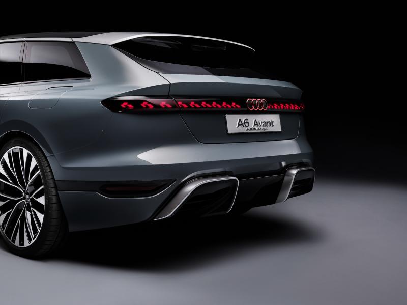 Audi A6 Avant e-tron concept (2022) | Les photos du concept car de break électrique haut de gamme