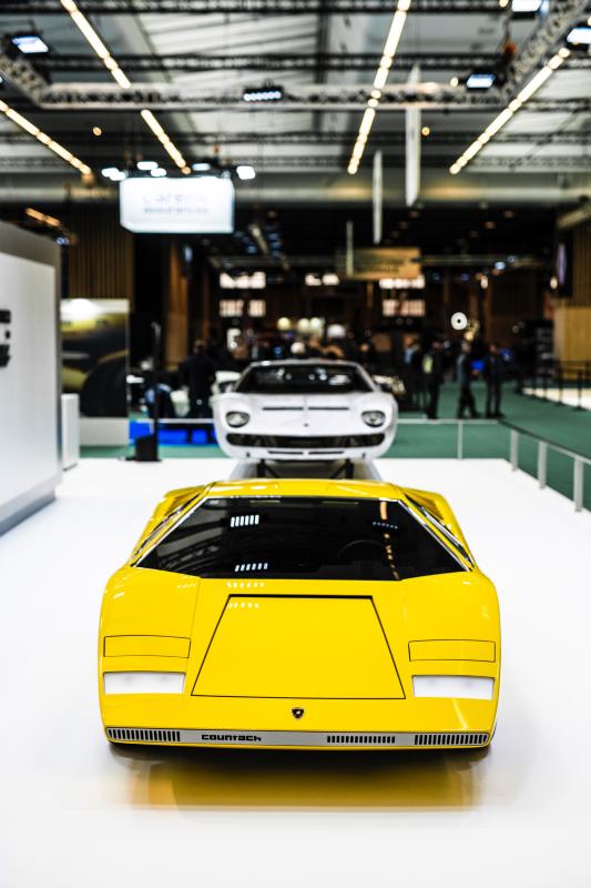  - Lamborghini | Les photos des modèles exposés sur le stand de la marque à Rétromobile