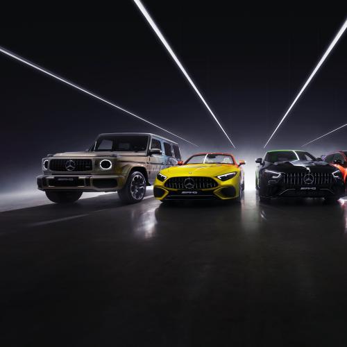 Mercedes-AMG | Les photos des art cars réalisées en collaboration avec Palace