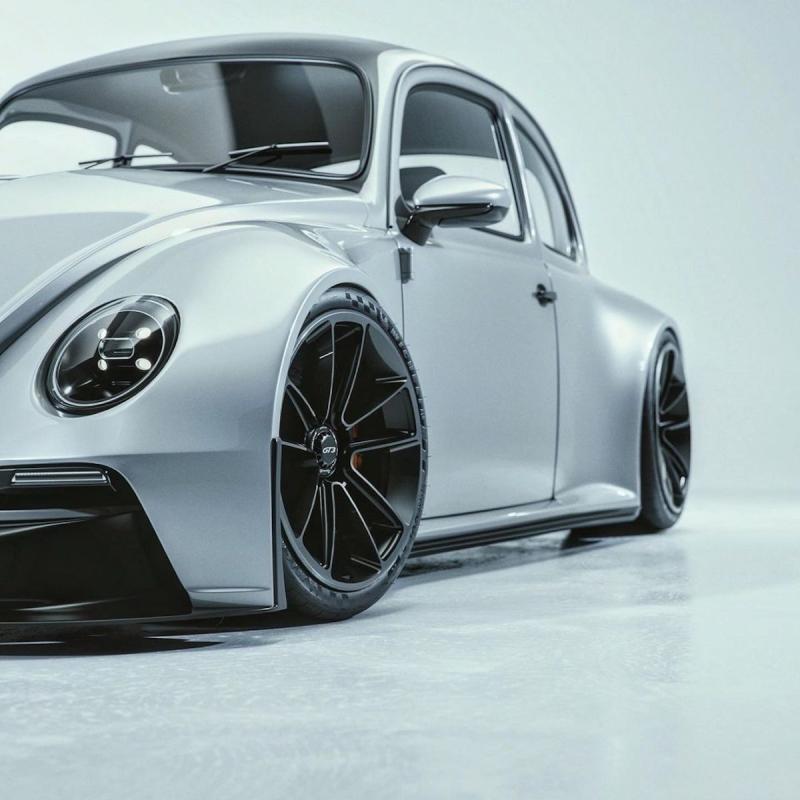  - Volkswagen Coccinelle | Les photos de la version GT3 imaginée par un designer