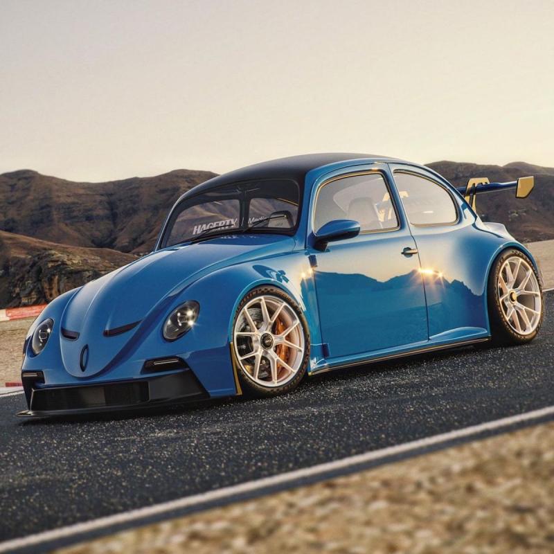  - Volkswagen Coccinelle | Les photos de la version GT3 imaginée par un designer
