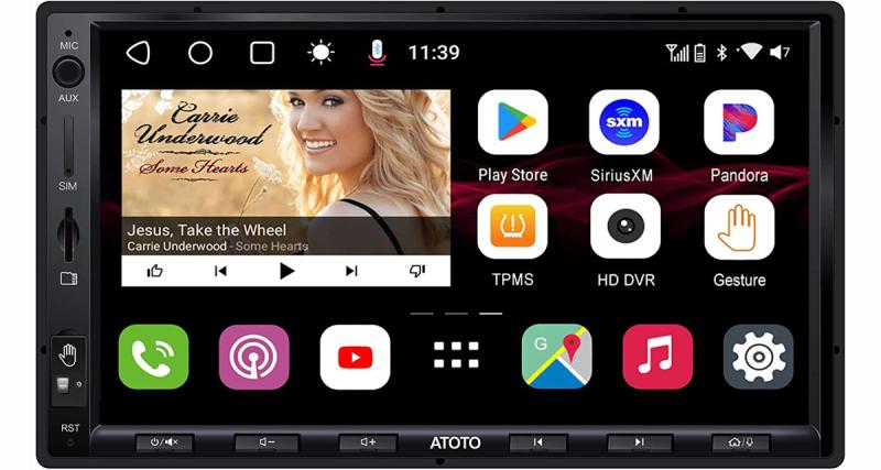 Atoto commercialise un nouvel autoradio Android haut de gamme avec des fonctions très complètes