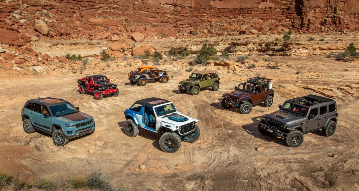 Jeep dévoile sept concept cars tout-terrain à l’occasion de l’Easter Jeep Safari 2022