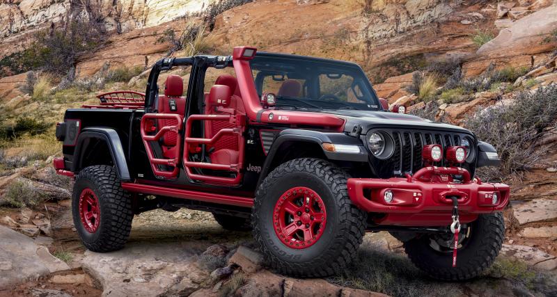 Jeep dévoile sept concept cars tout-terrain à l’occasion de l’Easter Jeep Safari 2022 - Le D-Coder Concept est un étrange pick-up