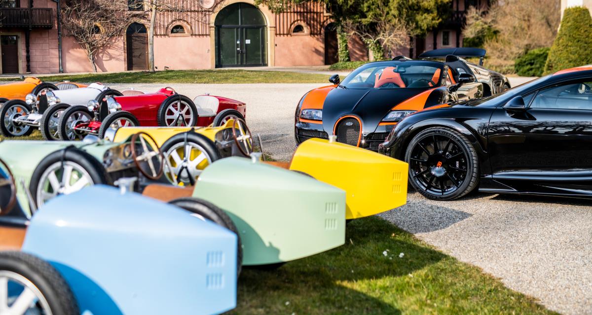 Cet acheteur fortuné s’offre deux Bugatti très rares et en achète six pour ses enfants