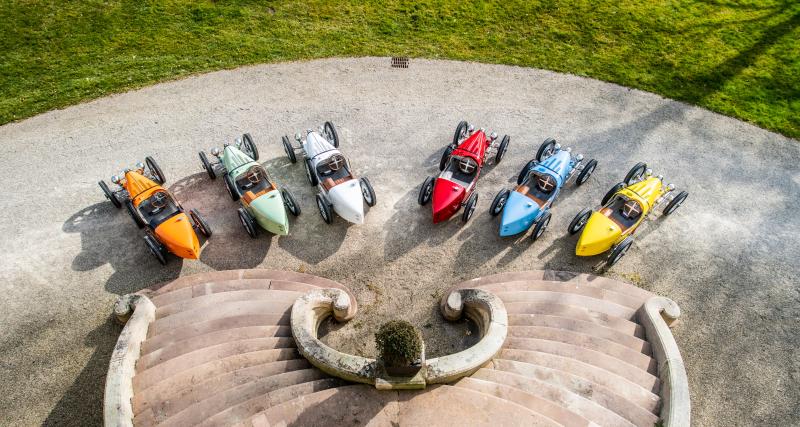 Cet acheteur fortuné s’offre deux Bugatti très rares et en achète six pour ses enfants - Il offre six Bugatti Baby II à sa progéniture