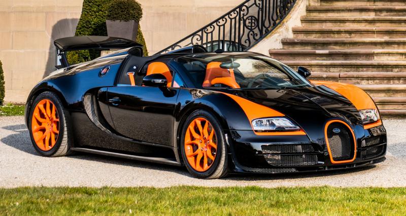 Cet acheteur fortuné s’offre deux Bugatti très rares et en achète six pour ses enfants - Zoom sur la Veyron Grand Sport Vitesse World Record Edition