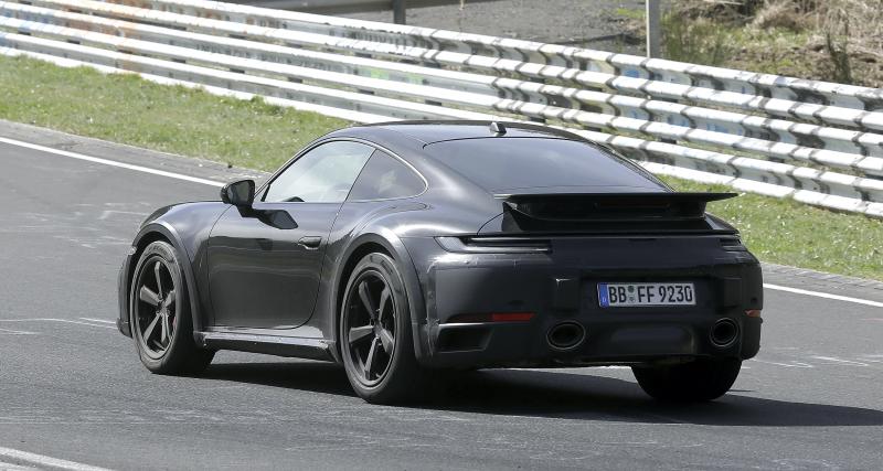 Porsche 911 Safari (2022) : de nouvelles photos de la sportive tout-terrain font surface - La future Porsche 911 Safari (2022)