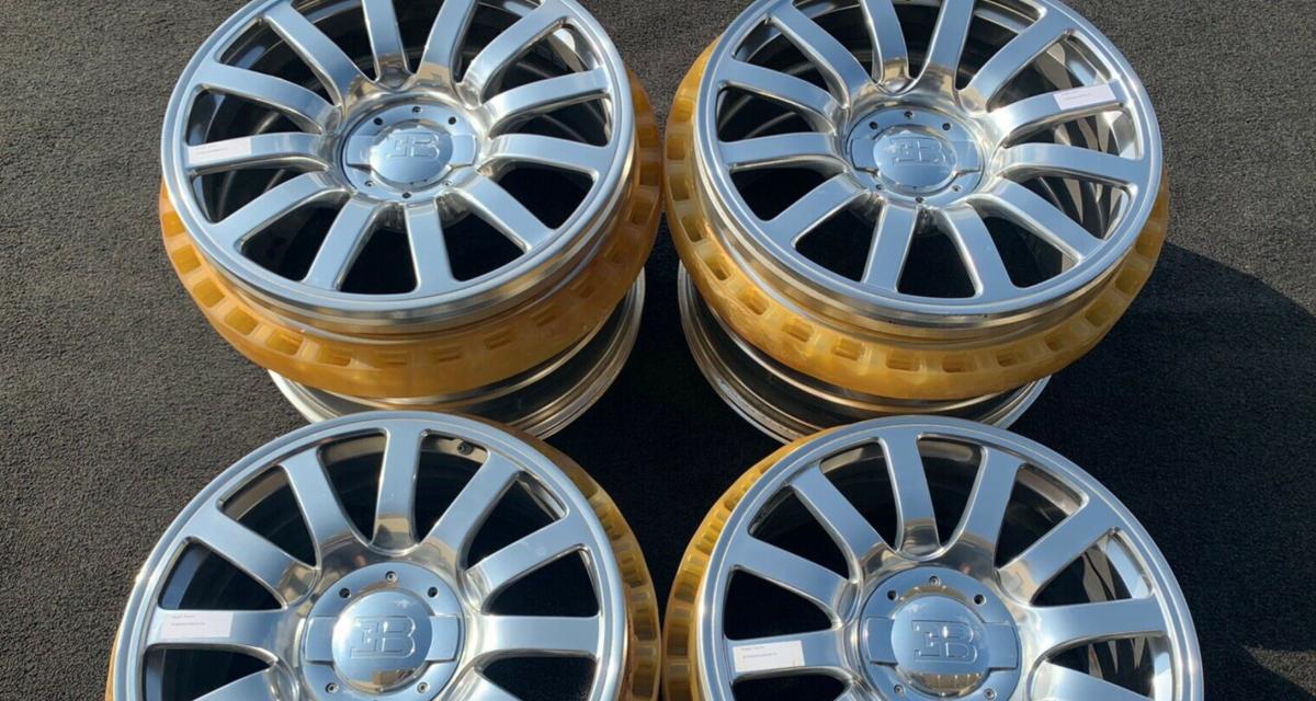 Des roues de Bugatti Veyron au prix d'une voiture neuve, ça intéresse quelqu'un ?