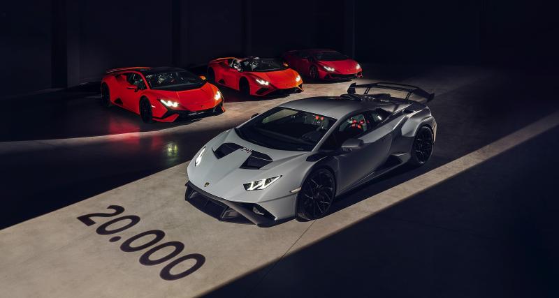  - Lamborghini a produit 20 000 exemplaires de la Huracan