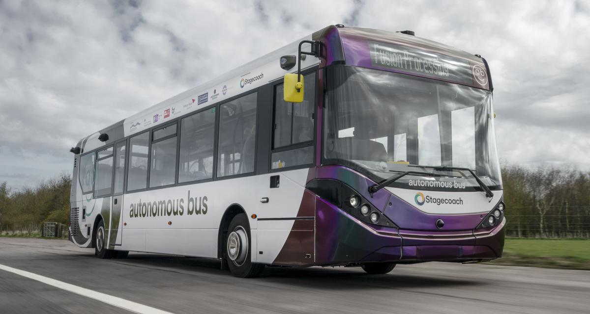 Ce bus autonome de niveau 4 entre en phase de test en Écosse.
